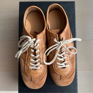 Dries Van Noten Suede Sneakers - Tan 38